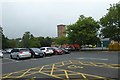 Car park and Fire/Ambulance station