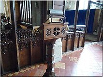 SO2459 : St. Stephen's Church (Lectern | Old Radnor) by Fabian Musto