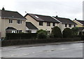 Houses on the south side of Pontrhydyrun Road, Cwmbran