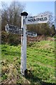 Old Direction Sign - Signpost by Netherfield Road, Battle parish
