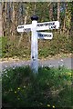 Old Direction Sign - Signpost by Lake Street, Mayfield parish