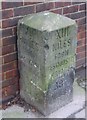 Old Milestone by the A23, Brighton Road, Coulsdon