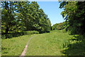 Footpath to Audlem in Cheshire