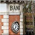 SJ8786 : Old Bank Clock by Gerald England