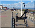 NZ6025 : Anchor along Redcar seafront by Mat Fascione