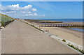 England Coast Path along the promenade