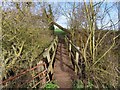 SP5212 : Footbridge over a ditch by Steve Daniels