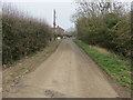 Habertoft Lane approaching Habertoft Farm