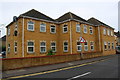 Housing block on Green Lane at Dogsthorpe Road junction