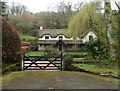 Thatched cottage beneath Spencer