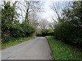 Minor road from Hubberston towards Liddeston, Pembrokeshire