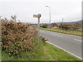 Sign for the Wales Coast Path