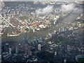 Kennington and the River Thames from the air