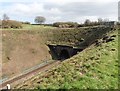 Rail tunnel portal, west of Crewkerne station