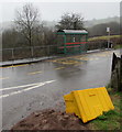 Bus stop and shelter near Cenydd Terrace, Senghenydd