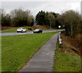 Path alongside Cwmbran Drive, Cwmbran