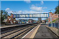 Restored footbridge, Ludlow Station