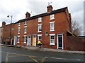 Terraced housing on Smithfield Road, Shrewsbury