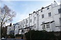 View of the rear of apartments on Oakley Street from Margaretta Terrace