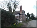 Timber framed, brick infill cottage, Frodesley