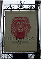 Sign for the Red Lion, Myddle 