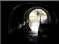 North portal inside Scout Tunnel, Huddersfield Narrow Canal