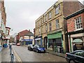 Stone faced buildings, Market Street, Stalybridge