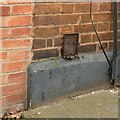 SO8318 : Bench mark, 25 Worcester Street, Gloucester by Alan Murray-Rust
