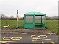 Bus shelter on the A492