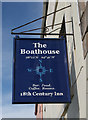 Sign for the Boathouse