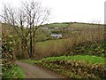 View towards Gourte Farm