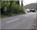 B4434 directions sign alongside Dulais Fach Road, Tonna