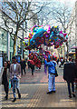 Balloon vendor, New Street, Birmingham