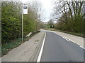 Bus stop on Glossop Road (A626)