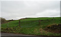 Field entrance and footpath off High Lane