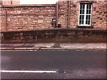 SD6012 : Old Boundary Marker by the A6, Waterhouse Bridge, Adlington by Milestone Society