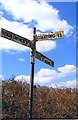 Direction Sign - Signpost at Ham