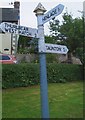 Old Direction Sign - Signpost in Stoke St Mary