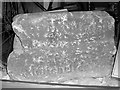 Old Milestone in Saddleworth Museum, Uppermill