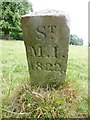 Old Boundary Marker on Morven Park, Potters Bar