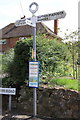 Old Direction Sign - Signpost by Caynton Road, Beckbury