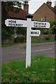 Old Direction Sign - Signpost by the B2095, Lower Road, Ninfield