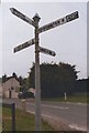 Old Direction Sign - Signpost by the A372, Langport Road