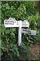 Old Direction Sign - Signpost by the A272, Hadlow Down