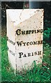 Old Boundary Marker by the A40, London Road, Knave