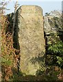 SE1711 : Old Guide Stone by Wood Lane, Kirkburton parish by Milestone Society