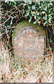 Old Milestone by the B4385, south of Montgomery