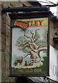 Sign for the Old Oak, Tintwistle