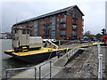 SO8218 : Split hopper barge "Teme", Gloucester Docks by Rudi Winter