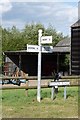 Old Direction Sign - Signpost by Syston Road, South Croxton